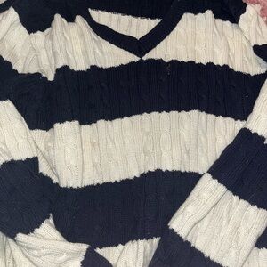 Brandy oversized cable knit sweater